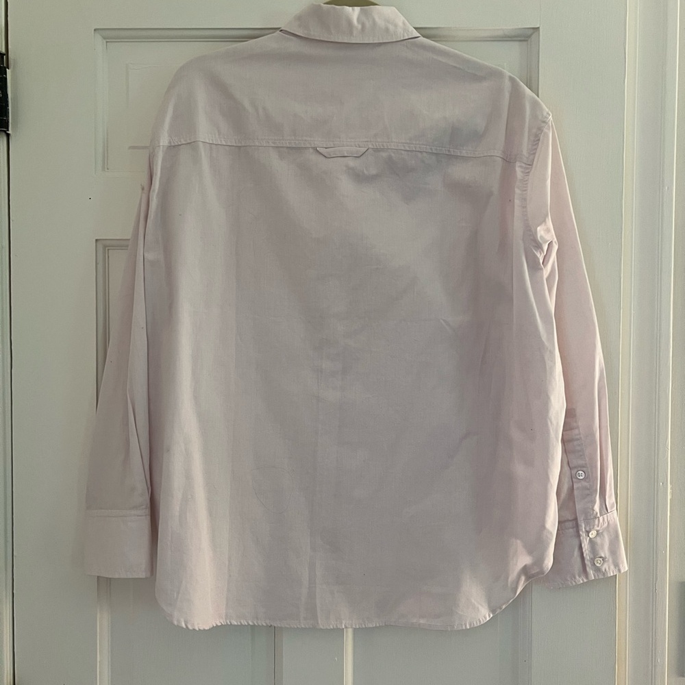 AYR Light Pink Women's Button-Down Shirt - Picture 4 of 4